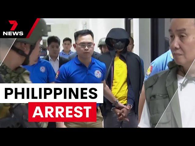 Former pool cleaner has been arrested over Philippines murder | 7NEWS