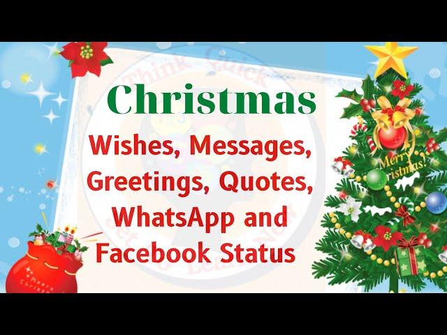 The Best Christmas Wishes, Quotes, Messages & Status | How to Wish Friends and Family On Christmas