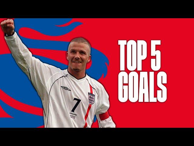 David Beckham's best England goals | Top Five