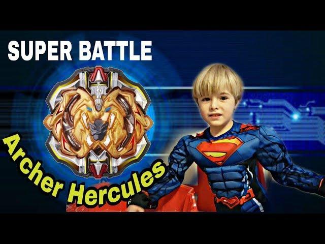 Какой БейБлэйд сильнее, чем Лучник Геркулес? Archer Hercules vs all beys. Большая битва.