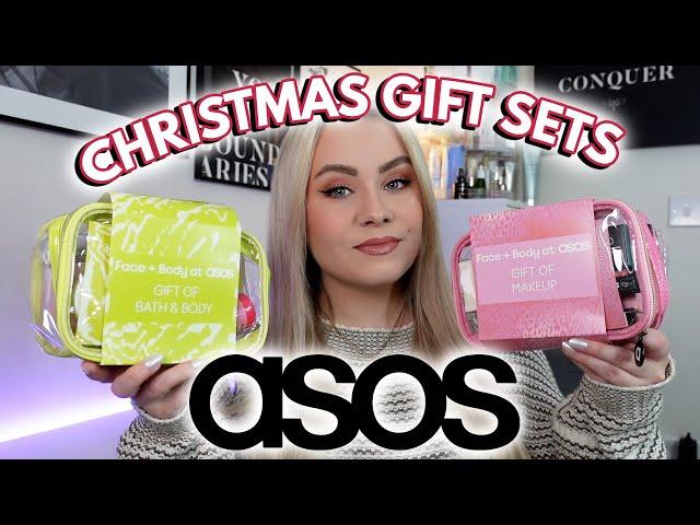 ASOS CHRISTMAS GIFT SETS  GIFT OF MAKEUP UNBOXING - FAB XMAS GIFT IDEAS! | MISS BOUX