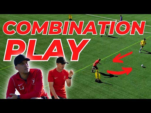 TEAM TRAINING How To Score More Goals | Combination Play For Soccer