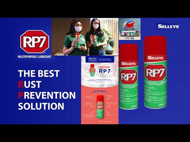 RP7 SELLEYS # Multipurpose Lubricant # Nippon # protects against rust & metal corrosion