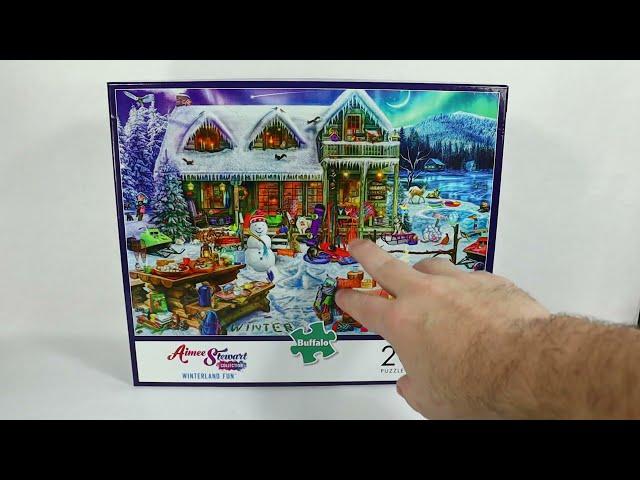 Winterland Fun 2000 Piece Jigsaw Puzzle Review