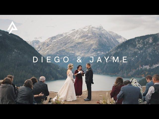 The most STUNNING ceremony ever // Diablo Lake Wedding Video // Deming, WA