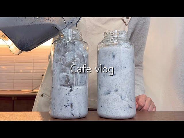 [sub] ️맛있는 건 크게 먹어야 제맛이지️ / 카페 브이로그 / 개인카페 브이로그 / cafe vlog / asmr / no bgm
