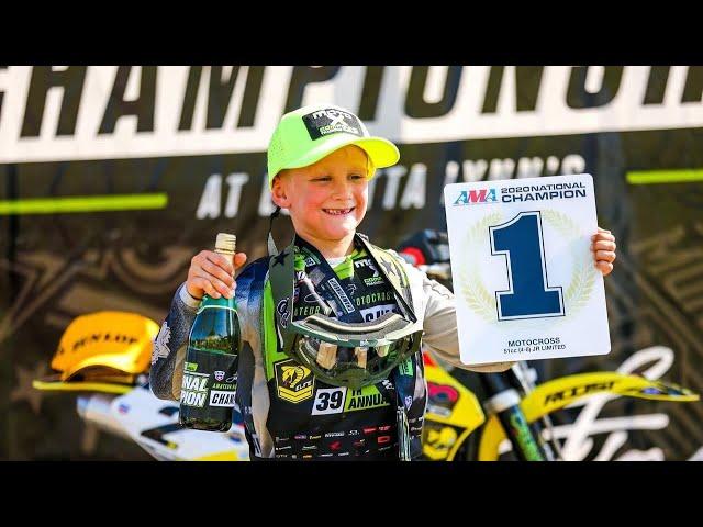 Jaydin Smart WINS 4-6 National Championship at Loretta Lynn’s motocross on cobra motorcycle
