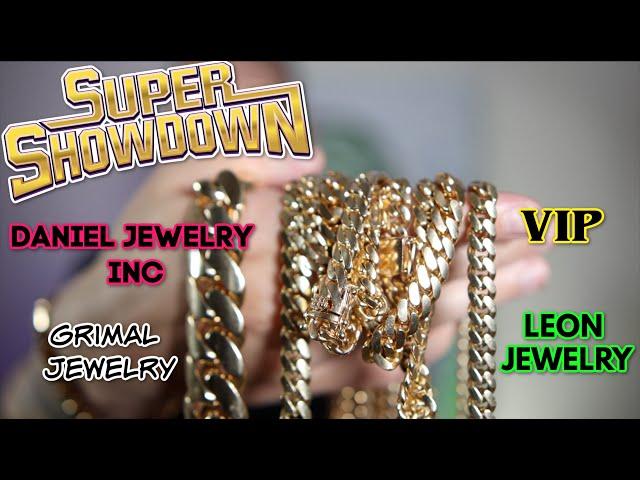 The Best Miami Cuban Link Chain Battle | Daniel Jewelry Inc, Grimal Jewelry, Leon Jewelry, VIP