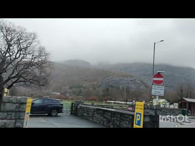 Snowdonia mountain range, beautiful Wales