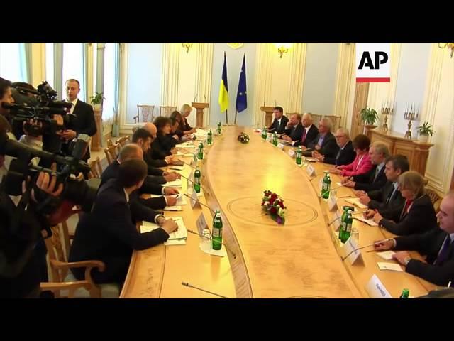 Turchynov meets senior Council of Europe official, Ban meets Steinmeier