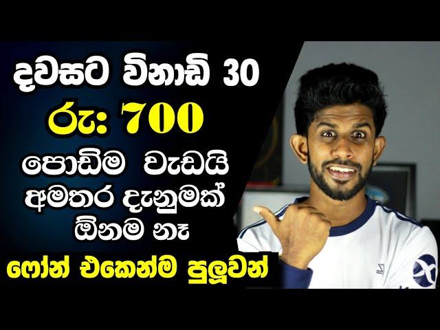 How to Earn E money in Sinhala |  Earn Moeny Online Task Complete Internet Jobs