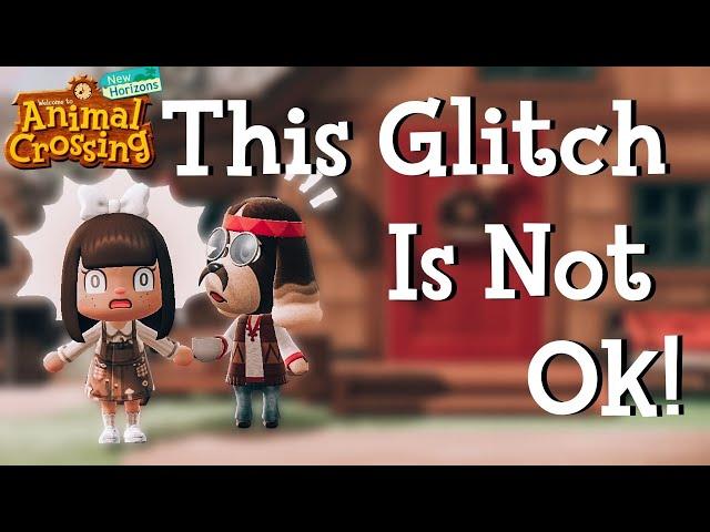 WHY IS NOBODY TALKING ABOUT THIS GLITCH?! ACNH | HARVS ISLAND SIMPLE PANELS - ANIMAL CROSSING NH