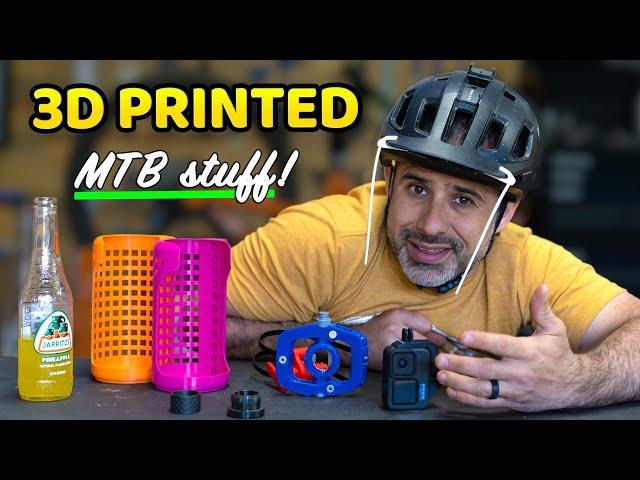 Reviewing your MTB inventions! The audience sent me 3D printed bike stuff