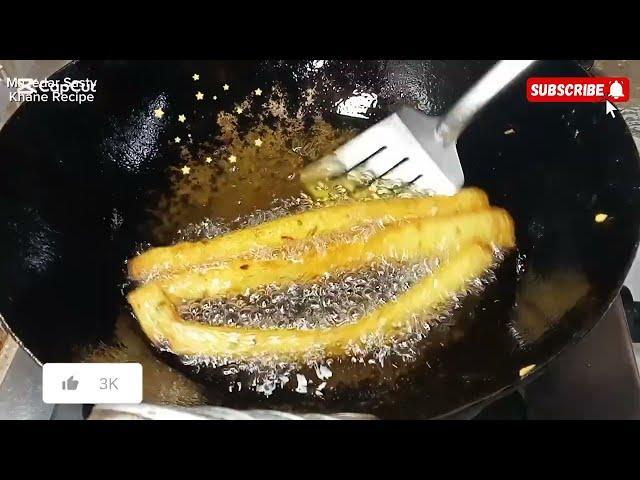 Crispy Snacks Potato Sticks Recipe |  Healthy And Perfect Homemade Potato Snacks