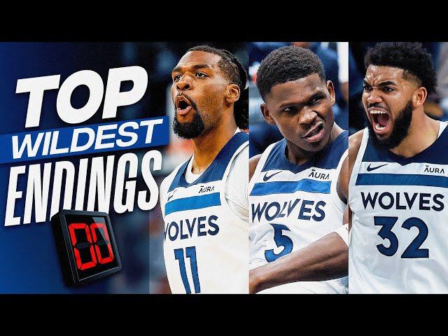 The Timberwolves WILDEST Endings of the 2023-24 NBA Season