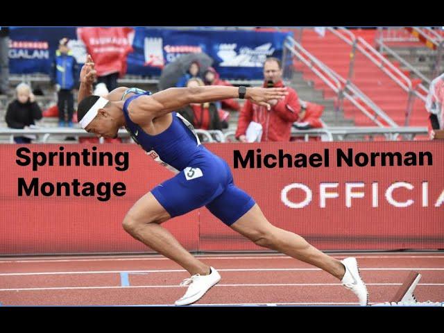 Michael Norman Sprinting Montage 2023