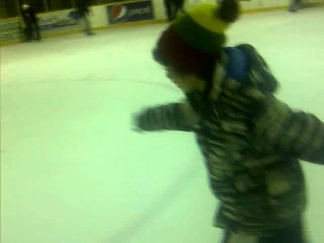 Dylan's first skate