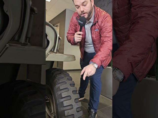 Another fun fact about our vintage military Jeep.   Stop in at our dealer to check it out!