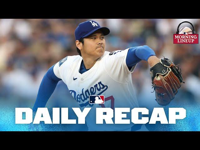 Shohei Ohtani returned to the mound for the first time since 2023 | Morning Lineup (MLB Daily Recap)