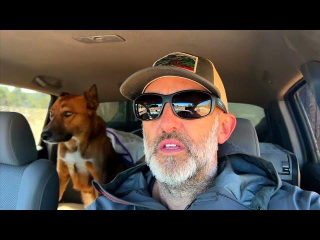 DANGEROUS ILLEGAL TRUCKERS + MORE SNOW At My Off-Grid Arizona Property