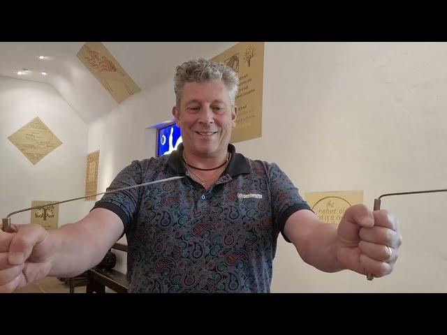 Dowsing Rods in Migvie Kirk with Paul Anderson.