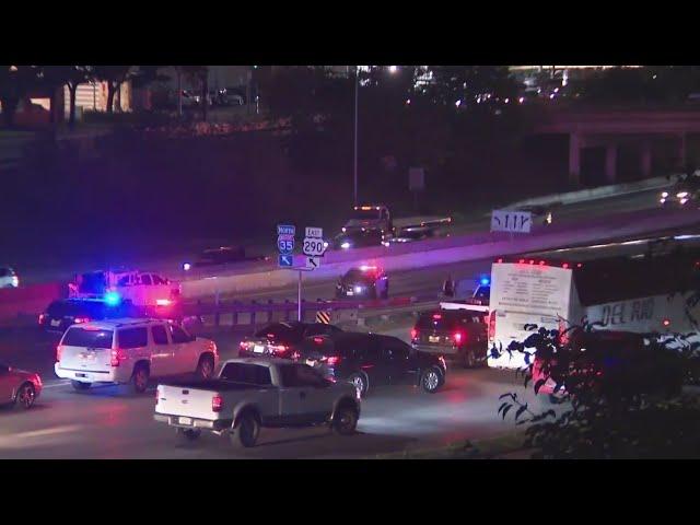 Northbound I-35 is closed in downtown Austin after deadly crash