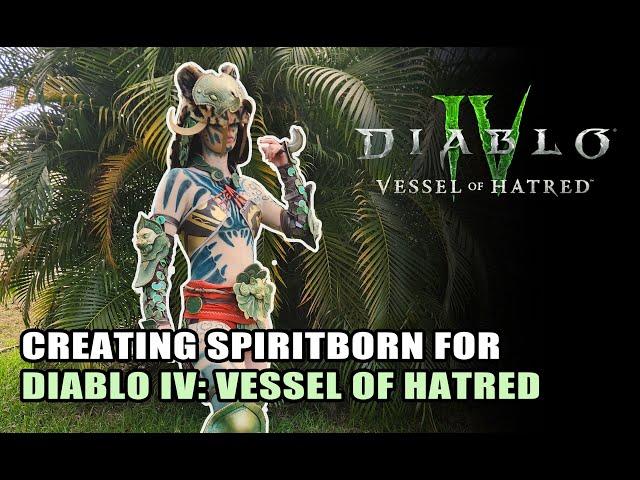 Diablo IV: spiritborn cosplay making-of