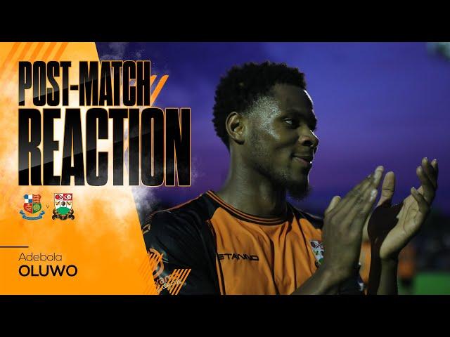 Adebola Oluwo post match | Wealdstone