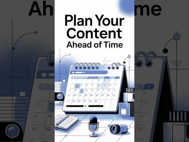 (Video 3) Plan Your Content Ahead of Time - Why Video Marketing Works