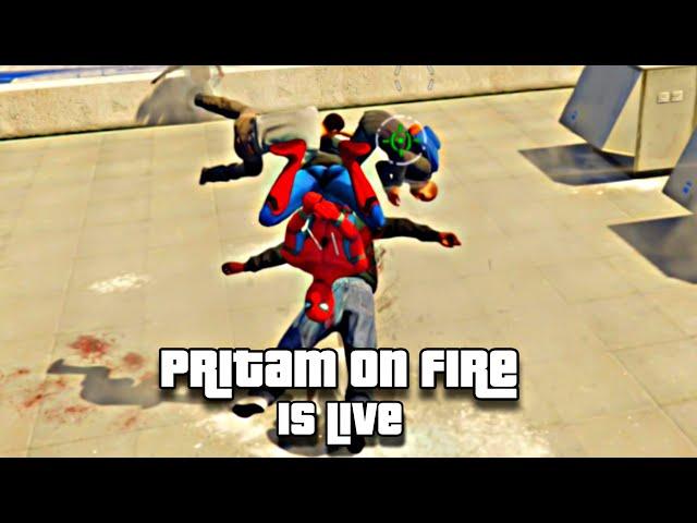  Gta v spider man gameplay Pritam on Fire Live Stream #20