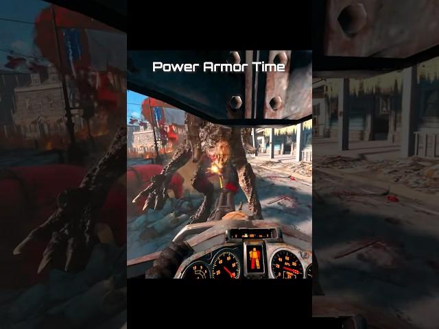 Wearing Power Armor in VR is so cool #fallout #vr #fallout4 #powerarmor #ironman