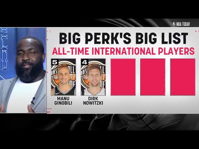 Big Perk's list of the GREATEST international NBA players of ALL-TIME  | NBA Today