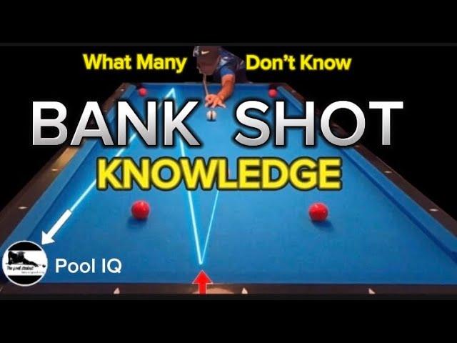 Secrets to making bank shots (free Pool lessons)