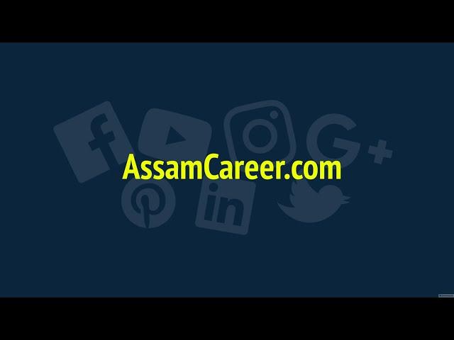 AssamCareer.com | Jobs in Assam | Promo Video