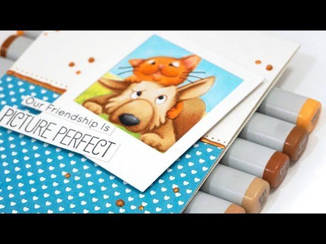 Copic Coloring with Mindy Baxter - Coloring Cats & Dogs