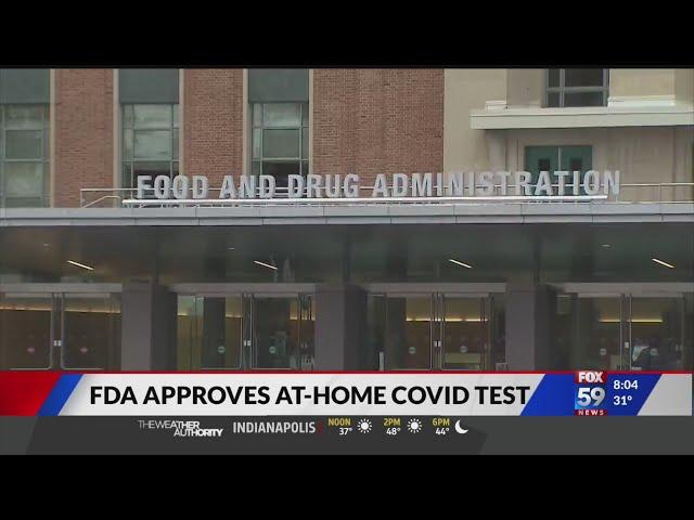 FDA approves at-home COVID-19 test
