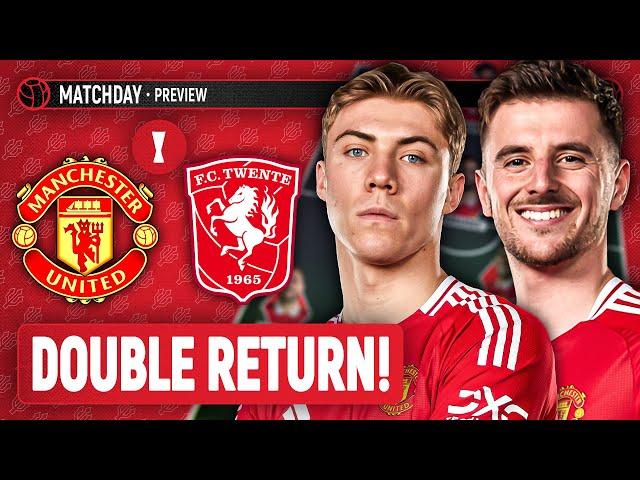 Hojlund & Mount To Start! | Man United Vs FC Twente | Europa League