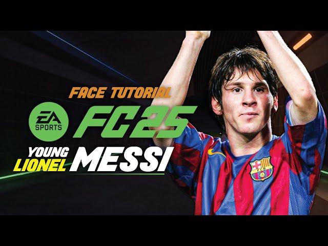 EA FC 25 | 2004 Young Lionel Messi Face Tutorial