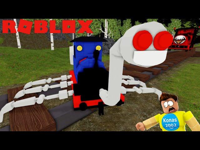 ROBLOX LEGO THOMAS. EXE CHOO CHOO CHARLES MORPH UPDATE !  || Roblox Gameplay || Konas2002