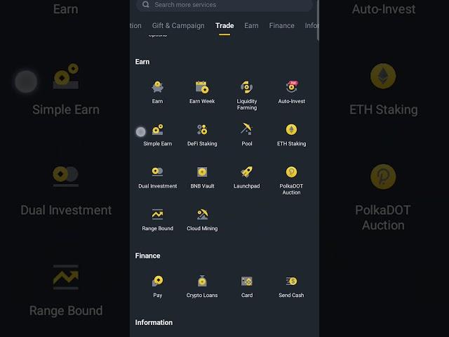 Binance Simple Earn Results 