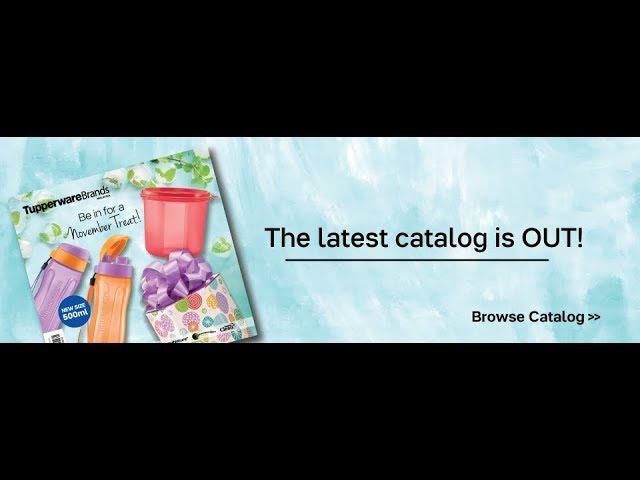 2018 November Treats | Tupperware Brands Malaysia