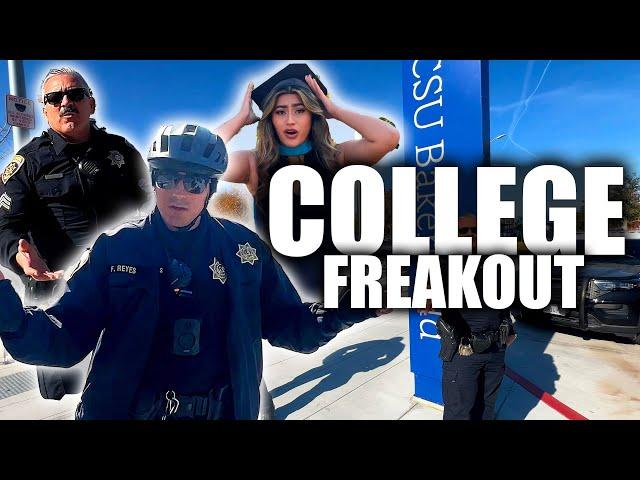 THREE Cops Ambush ONE Man Over A CAMERA At CA State University Bakersfield