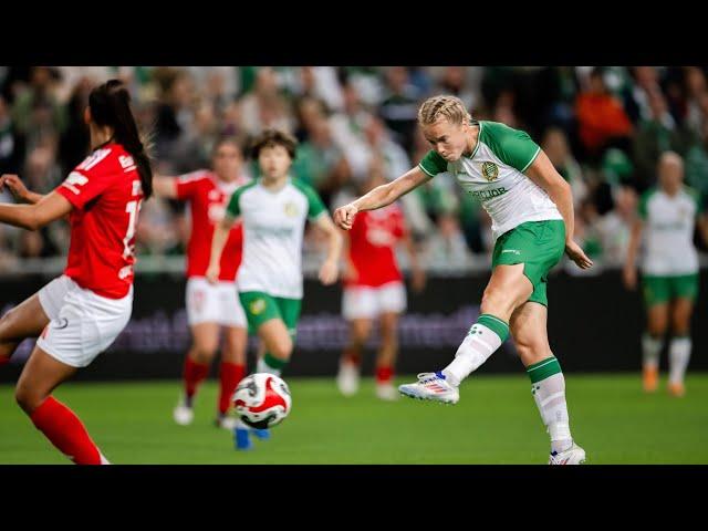 HÖJDPUNKTER | Hammarby 1-2 Benfica | UWCL Playoff