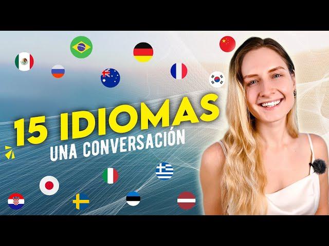 Cambiando entre 15 idiomas | Dominio Poliglota | Inglés Holístico con Lina V.