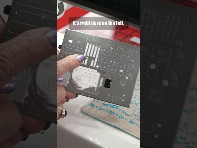 Why Linda Swears by the Janome HP Plate