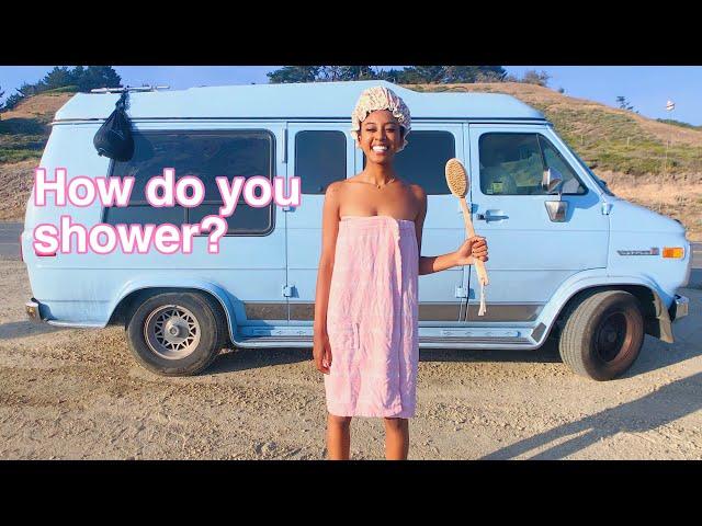 HOW I SHOWER LIVING IN A VAN