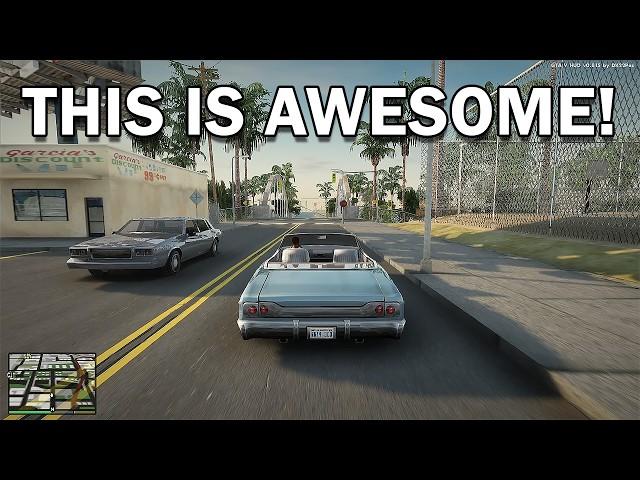 I Remastered GTA San Andreas With 99 Mods!