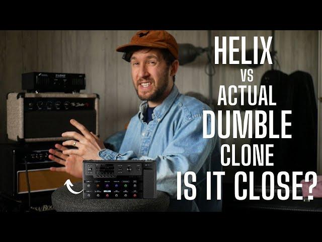 CAN IT DUMBLE? Line 6 Helix vs Actual Dumble Clone