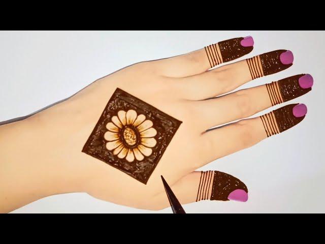Beautiful Backhand Mehndi designs | Easy Simple Mehandi design | Mehendi design | Shab's Creation