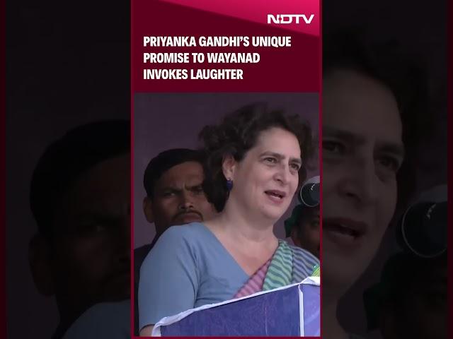 Priyanka Gandhi’s Unique Promise To Wayanad Invokes LaughterL “You Will Say Don’t Come Here…”